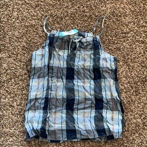 Spaghetti striped blouse